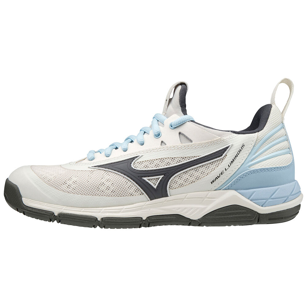 Mizuno Wave Luminous Női Röplabda Cipő Fehér/Szürke JBH054782